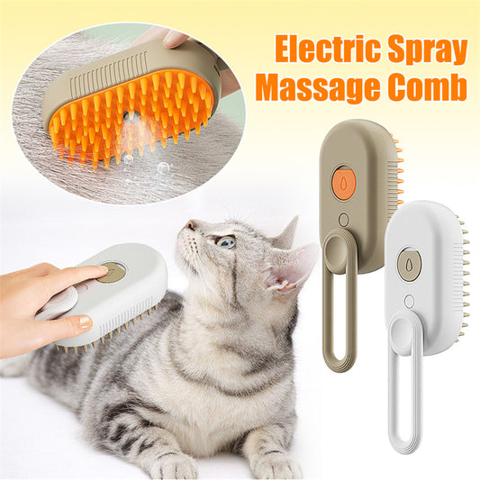 The WaggyCatchy™ 3-in-1 Steamy Spa Brush