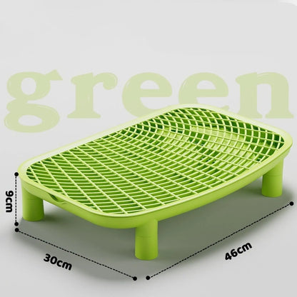 Cat Litter Ramp Plastic Kitten Litter Box Footboard Anti-carrying Cat Litter Pad for Cat Kitten Pet Cleaning Supplies