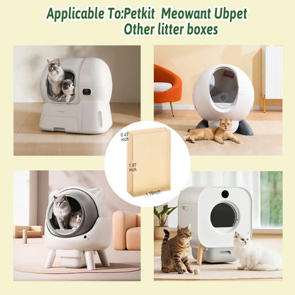 Cat Litter Deodorizer Replacement for PETKIT/Meowant/UBPET Self-Cleaning Cat Litter Box SC01/SC02 - Eliminates Odors at Source