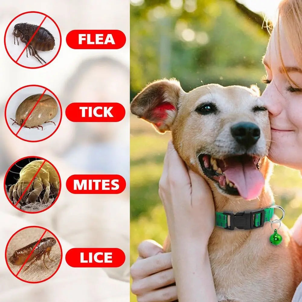 Nylon Effective Kill Insect Mosquitoes Outdoor Dog Collar Neck Strap Pet Suppies Anti Flea Mite Tick