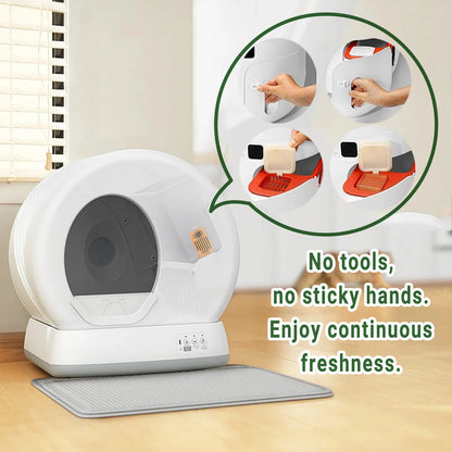 Cat Litter Deodorizer Replacement for PETKIT/Meowant/UBPET Self-Cleaning Cat Litter Box SC01/SC02 - Eliminates Odors at Source