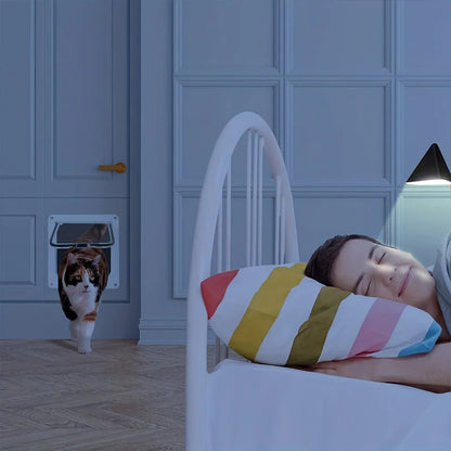 Secure and Convenient Pet Access: Multi-Function Two-Way Pet Door for Cats and Dogs