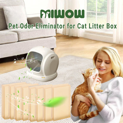 Cat Litter Deodorizer Replacement for PETKIT/Meowant/UBPET Self-Cleaning Cat Litter Box SC01/SC02 - Eliminates Odors at Source